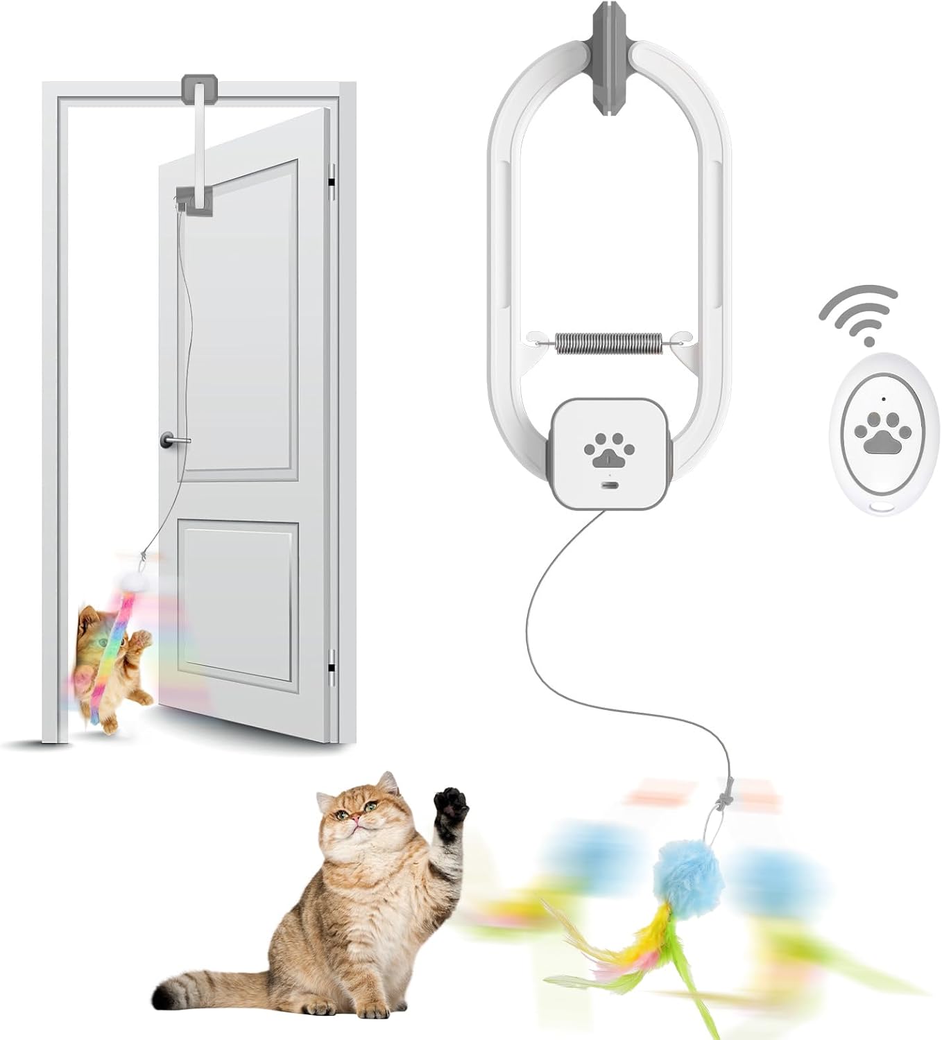 Interactive Rechargeable Cat Teaser™