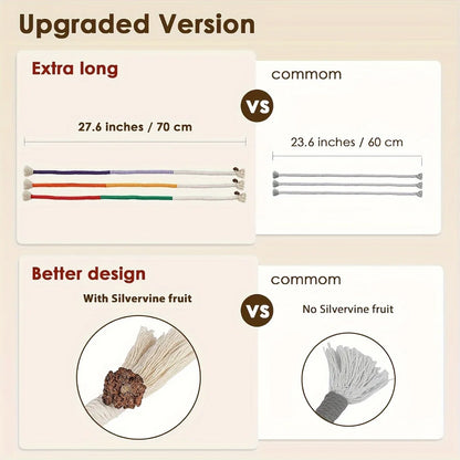 Natural Cat Chew Toy for Dental Health™